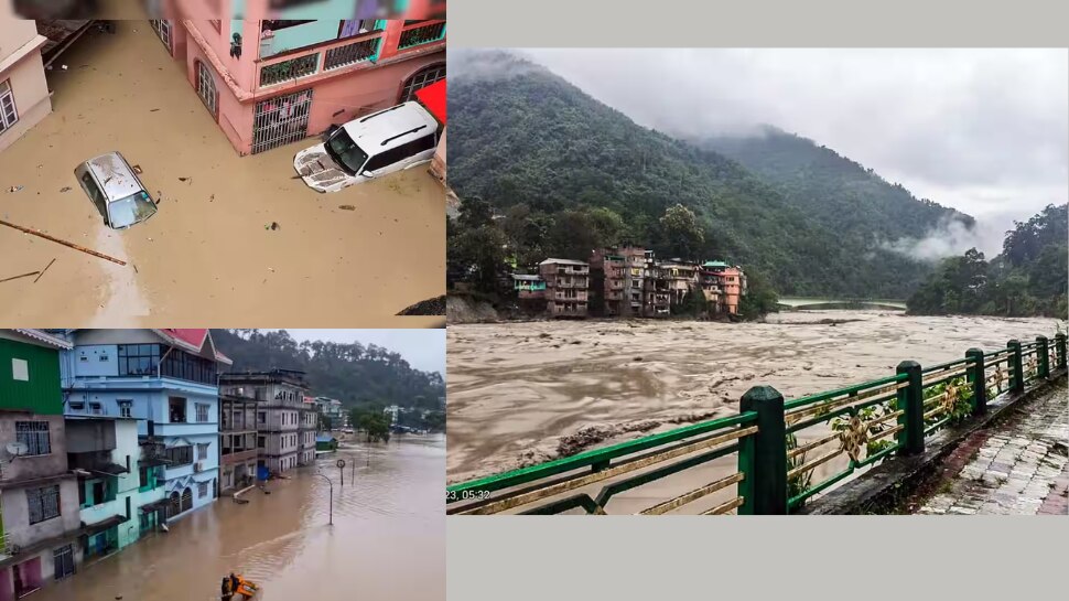 Sikkim Lightning Flood Warning Again In Sikkim Govt With Precautionary