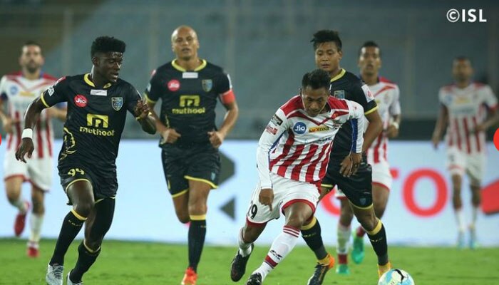ഐഎസ്എല്: ഓരോ ഗോള് വലയിലാക്കി ബ്ലാസ്റ്റേഴ്സും കൊല്ക്കത്തയും ഐഎസ്എല്: ഓരോ ഗോള് വലയിലാക്കി ബ്ലാസ്റ്റേഴ്സും കൊല്ക്കത്തയും