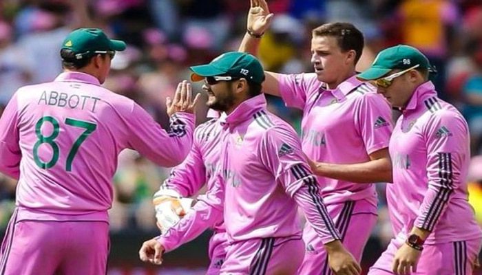 INDvsSA: ദക്ഷിണാഫ്രിക്ക ഇന്നിറങ്ങുന്നത് പിങ്ക് ജേഴ്സിയണിഞ്ഞ് INDvsSA: ദക്ഷിണാഫ്രിക്ക ഇന്നിറങ്ങുന്നത് പിങ്ക് ജേഴ്സിയണിഞ്ഞ്