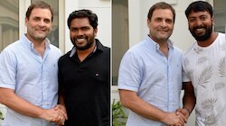 യുവ സംവിധായകനുമായി രാഹുല്‍ ഗാന്ധിയുടെ കൂടിക്കാഴ്ച