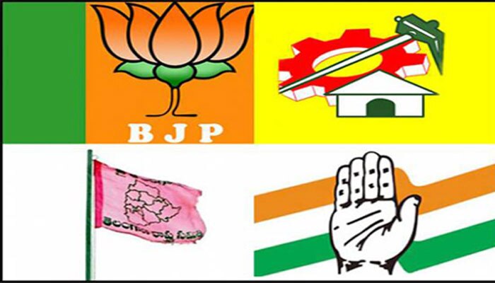തെലങ്കാന: കലാശക്കൊട്ടിന് മണിക്കൂറുകള് മാത്രം ബാക്കി, വാശിയോടെ മുന്നണികള് തെലങ്കാന: കലാശക്കൊട്ടിന് മണിക്കൂറുകള് മാത്രം ബാക്കി, വാശിയോടെ മുന്നണികള്