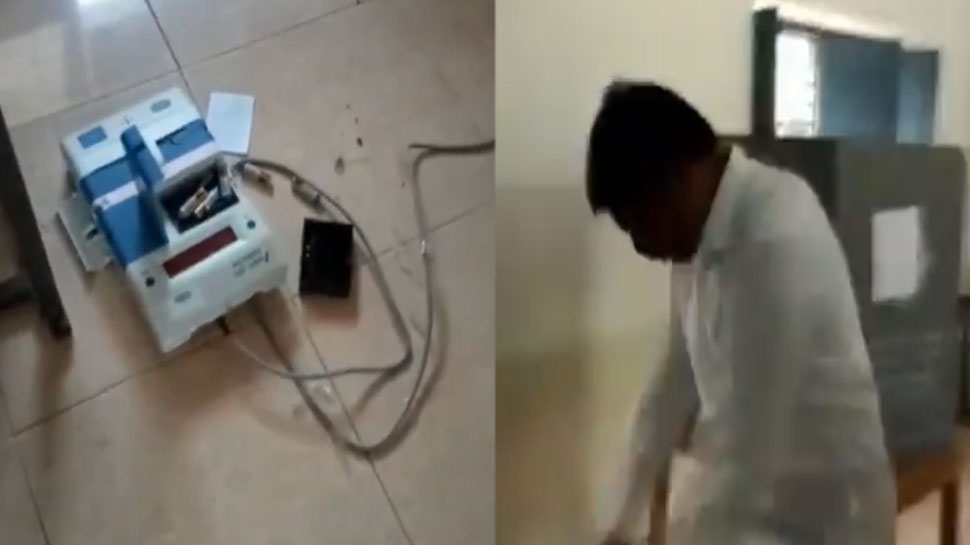 video: ആന്ധ്രയില് വോട്ടിംഗ് യന്ത്രം എറിഞ്ഞുടച്ച് സ്ഥാനാര്ഥി video: ആന്ധ്രയില് വോട്ടിംഗ് യന്ത്രം എറിഞ്ഞുടച്ച് സ്ഥാനാര്ഥി