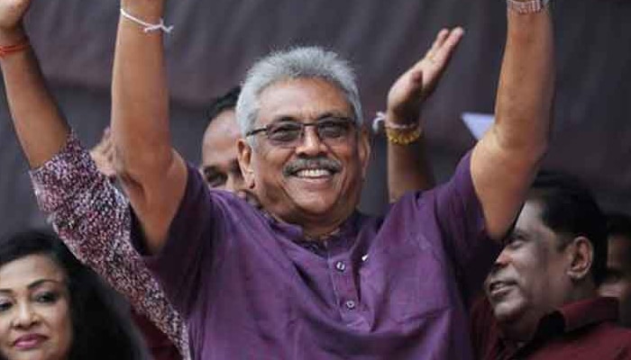 ശ്രീലങ്കന് പ്രസിഡന്റായി ഗോതാബായ രാജപക്സെ!! ശ്രീലങ്കന് പ്രസിഡന്റായി ഗോതാബായ രാജപക്സെ!!