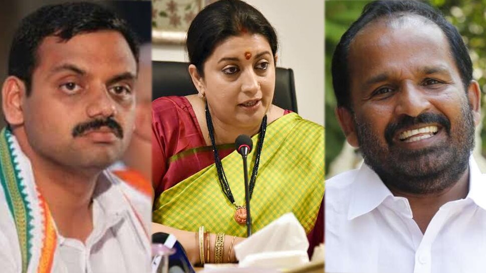 സ്മൃതി ഇറാനിയുടെ പരാതി; കേരളാ എംപിമാര്ക്ക് സസ്പെന്ഷന്? സ്മൃതി ഇറാനിയുടെ പരാതി; കേരളാ എംപിമാര്ക്ക് സസ്പെന്ഷന്?