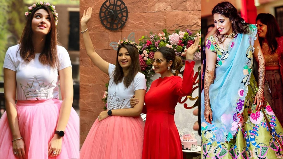 Anam Mirza bridal shower mehandi photos News in Malayalamഅനം മിര്