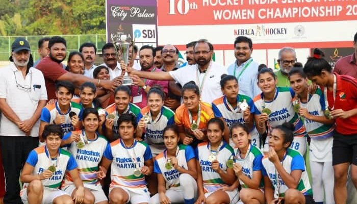 ദേശീയ സീനിയര് വനിതാ ഹോക്കി എ ഡിവിഷന് ചാമ്പ്യന്ഷിപ്പ്;ഹരിയാനയ്ക്ക് കിരീടം ദേശീയ സീനിയര് വനിതാ ഹോക്കി എ ഡിവിഷന് ചാമ്പ്യന്ഷിപ്പ്;ഹരിയാനയ്ക്ക് കിരീടം