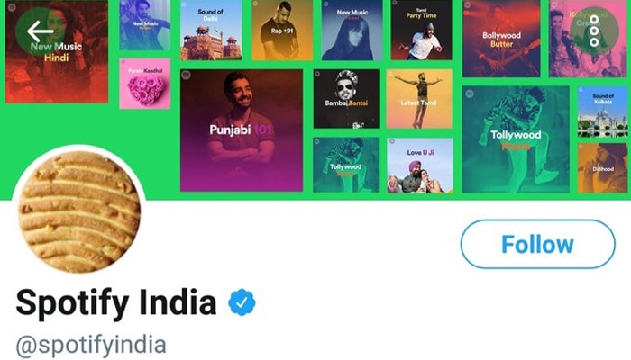 ഈ മീമിന്റെ ഒരു കാര്യം! സ്പോട്ടിഫൈ ഇന്ത്യയുടെ ട്വിറ്റര് DPയായി ഗുഡ് ഡേ ബിസ്ക്കറ്റ്! ഈ മീമിന്റെ ഒരു കാര്യം! സ്പോട്ടിഫൈ ഇന്ത്യയുടെ ട്വിറ്റര് DPയായി ഗുഡ് ഡേ ബിസ്ക്കറ്റ്!