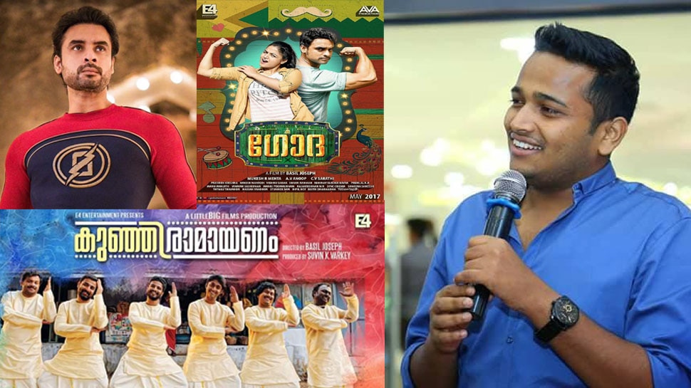 What is basil joseph movie universe which indirectly says in minnal