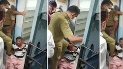 ട്രെയിനിൽ കേരള പോലീസിന്റെ ക്രൂരത; യാത്രക്കാരനെ ബൂട്ടിട്ട് ചവിട്ടി