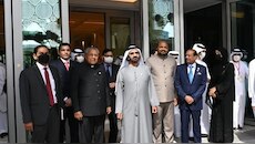 Pinarayi At Dubai Expo 2022 | ദുബായ് എക്സ്പോയിൽ മുഖ്യമന്ത്രി പിണറായി വിജയൻ; സ്വീകരിക്കാൻ ദുബായ് ഭരണാധികാരി നേരിട്ടെത്തി