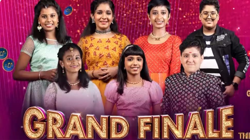 Saregamapa Lil Champs Grand Finale Six Finalist Zee Keralam Will Host On March 26 Saregamapa Lil Champs Grand Finale ഐശ വര യയ അത റ ച ചയ അവസ ന ആറ പ ര ല ക ക ആര സര ഗമപ ക രള ല റ റ ൽ