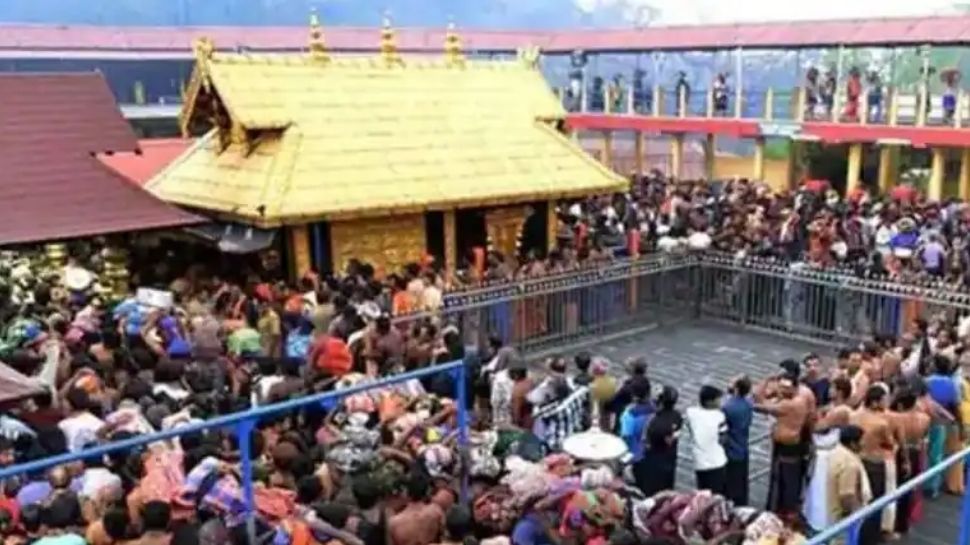 Meda Vishu poojas begin at Sabarimala temple ശബരിമലയിൽ മേട വിഷു പൂജക