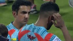 IPL 2022 : എന്തായിരിക്കും ഗംഭീർ രാഹുലിനോട് പറഞ്ഞത്? ലഖ്നൗ പ്ലേ ഓഫിൽ പുറത്തായതിന് പിന്നാലെ ചർച്ചയാകുന്നു ഈ ചിത്രം