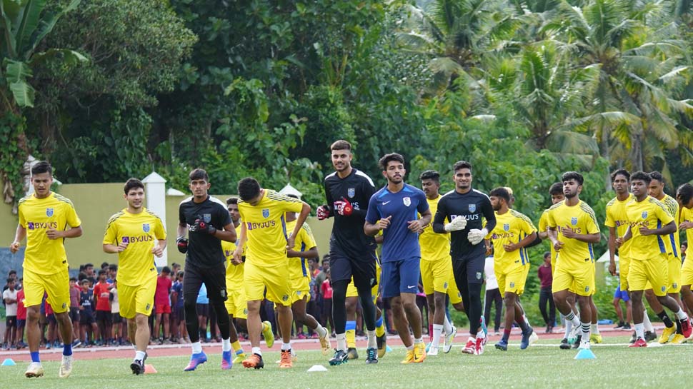 Kerala Blasters Youth Team flew to london for next gen cup 2022