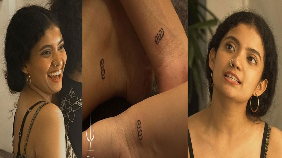 Priya Prakash Varrier Gets a Moon Tattoo at Her Back, Looks Hot in Pictures  | India.com