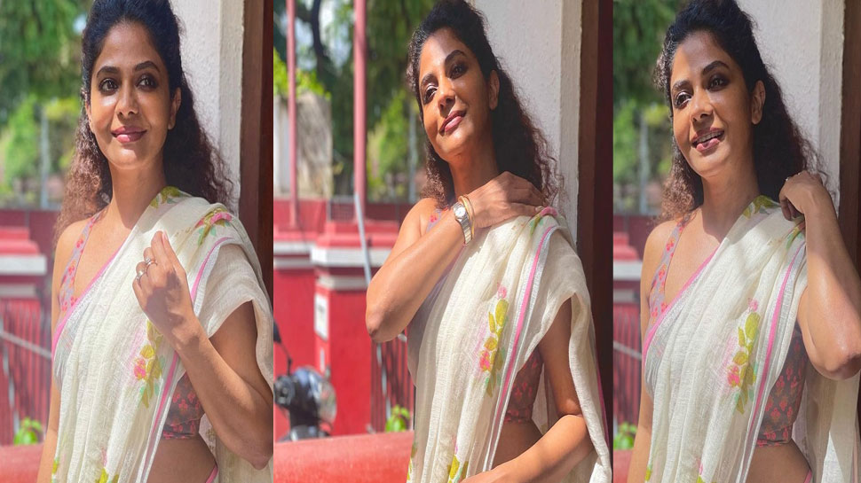 Poornima Indrajith In Saree > Time News