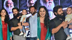 മിയയുടെ കുഞ്ഞിനെ താലോലിച്ച് നടൻ വിക്രം - ചിത്രങ്ങൾ