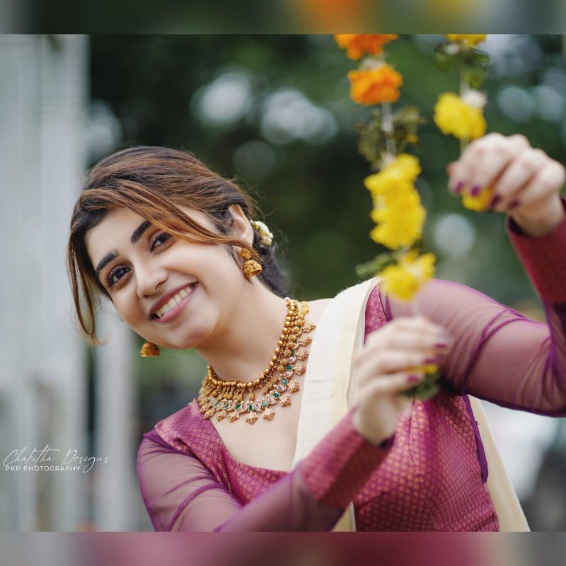 Onam 2022: Manasa Radhakrishna's onam special photo shoot goes viral l Onam  2022: Actress Manasa Radhakrishnan welcomes Onam as a native girl ~ News  Directory 3