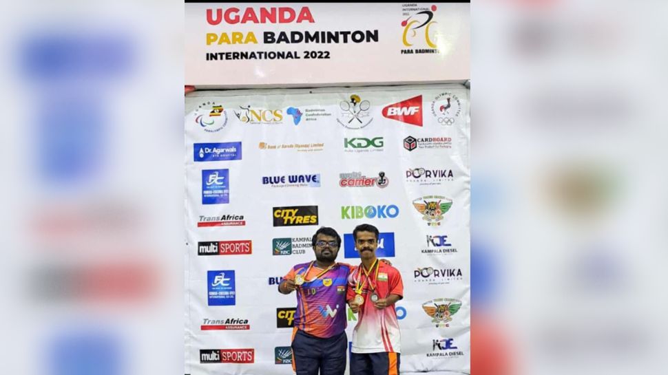 International Para Badminton 2022 Calicut Native Wins Gold  രാജ്യാന്തര