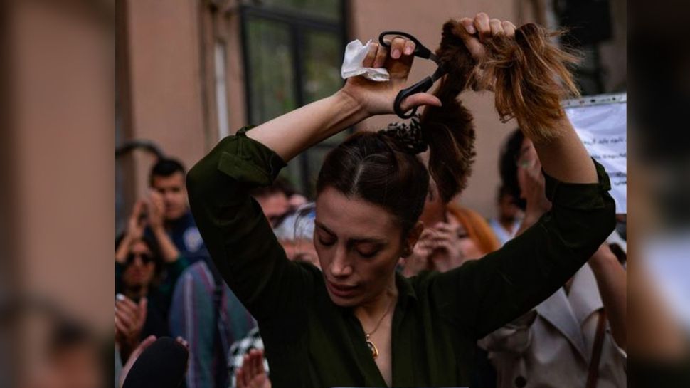 Why Iranian women are cutting their hair and burning hijabs | Moral police  encroaching on personal freedom; Iranian women burn their hijabs and cut  their hair  - Time News