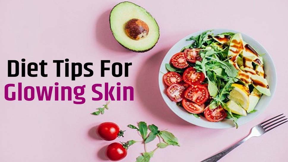 7 Diet Tips for Glowing Skin include Nutrient Rich foods and