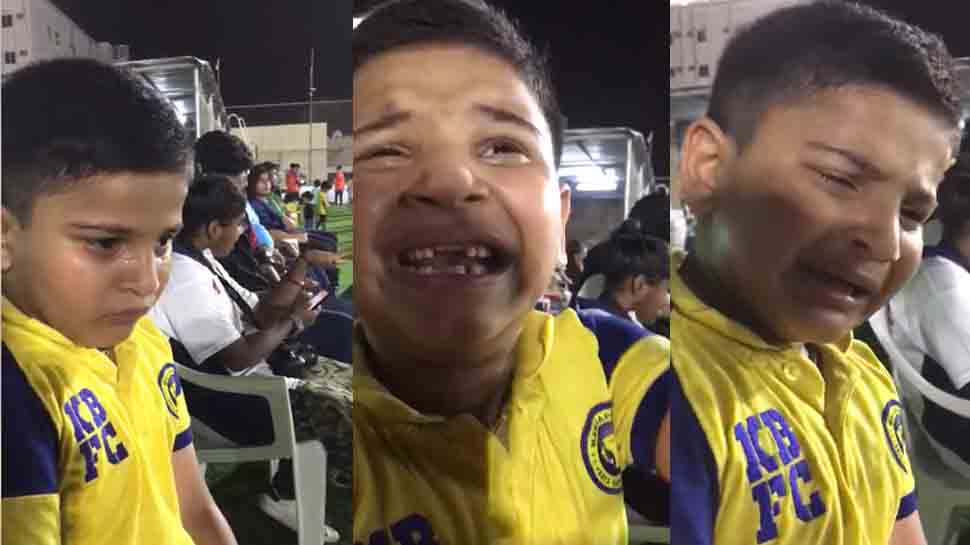 Viral Video Kid Warns His Father After He Lose in Football Match Funny
