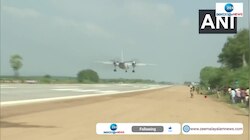 Fighter Aircraft landed on National Highway