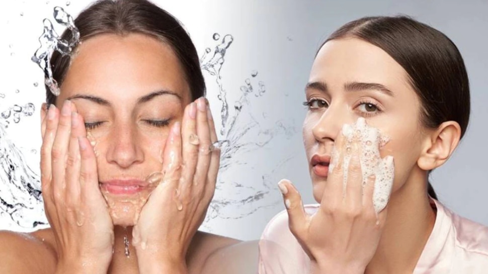 How many times do yo wash your face during a day here is a face wash