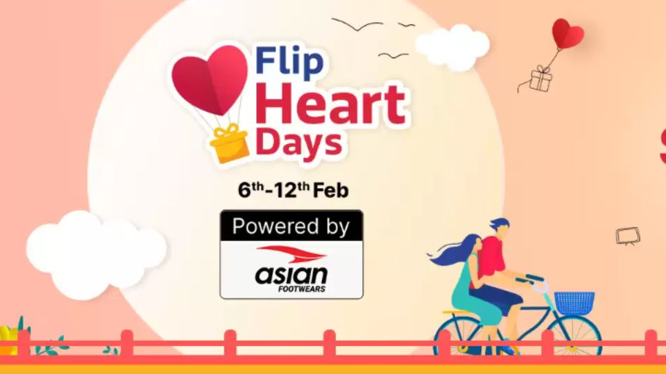 Flipkart valentines day sale offer on smart phone apple airpod iphone discount in the flip heart