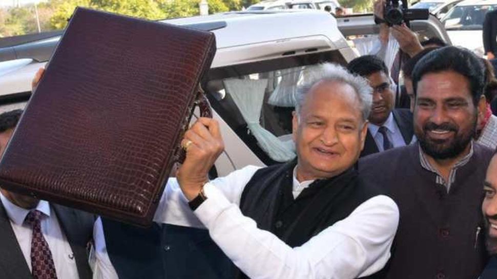Rajasthan Budget 2023 CM Ashok Gehlot erroneously reads last years