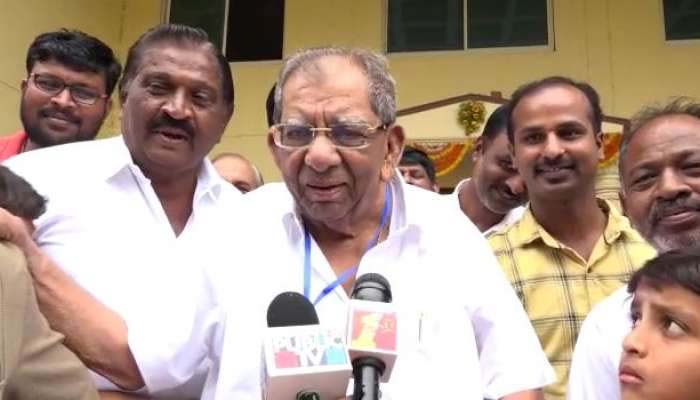 Karnataka Election 2023: 92-ാം വയസില് ആറാം അങ്കത്തിനിറങ്ങുകയാണ് കോൺഗ്രസിന്റെ പടക്കുതിര ശാമന്നൂർ ശിവശങ്കരപ്പ Karnataka Election 2023: 92-ാം വയസില് ആറാം അങ്കത്തിനിറങ്ങുകയാണ് കോൺഗ്രസിന്റെ പടക്കുതിര ശാമന്നൂർ ശിവശങ്കരപ്പ