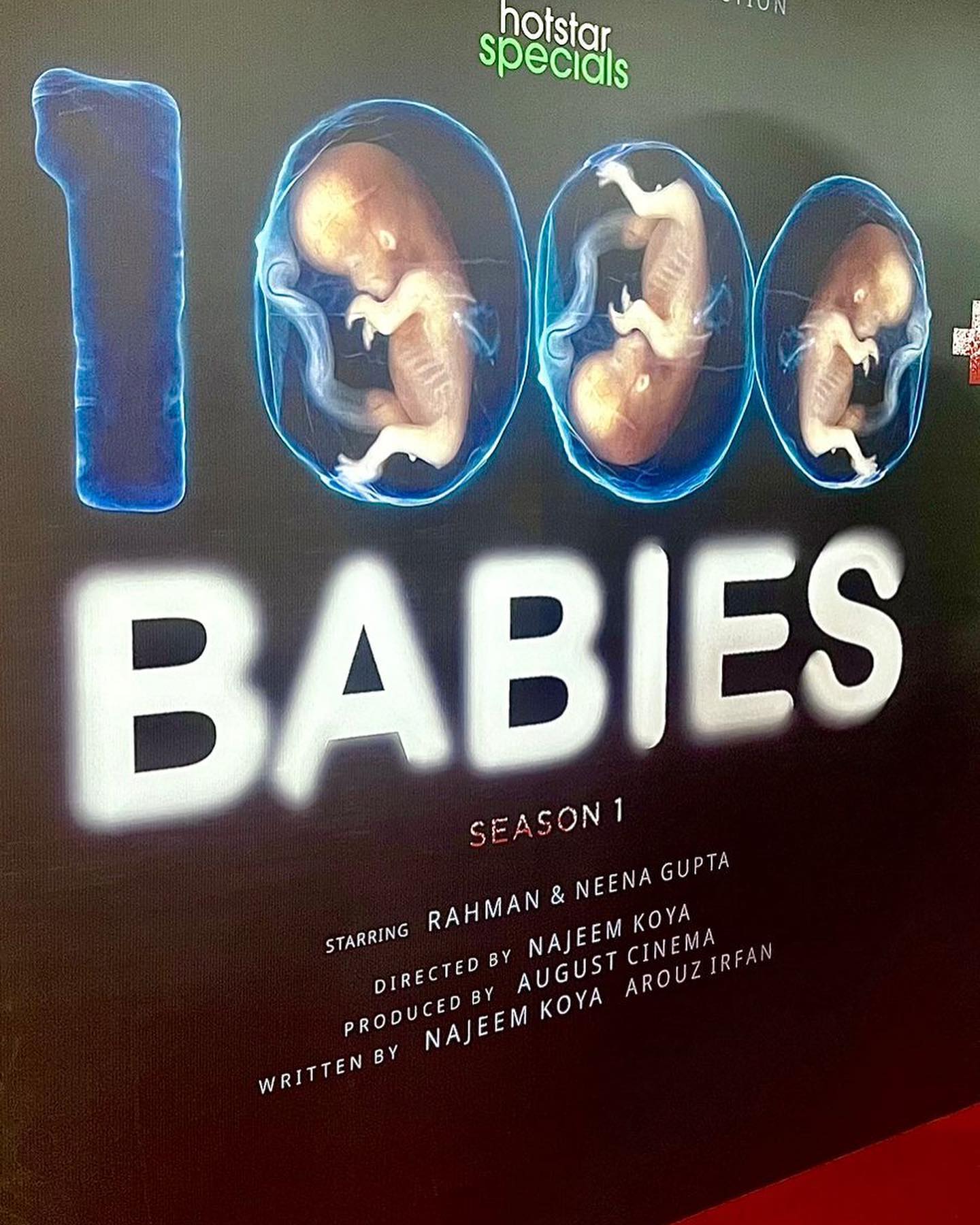 1000 Plus Babies Web Series From Disney Hotstar Starring Rahman Neena 
