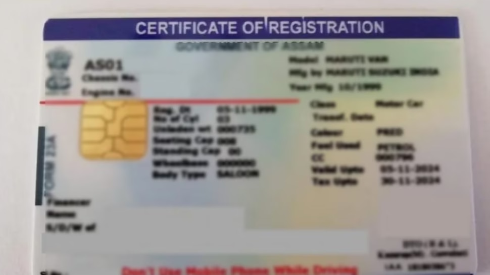 Online service for vehicle registration|Smart card vehicle registration ...