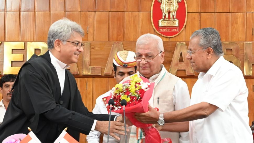 Kerala High Court Chief Justice Ashish Jitendra Desai Take Charge ...