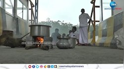 Farmers who lost their land in connection with the construction staged a massive protest