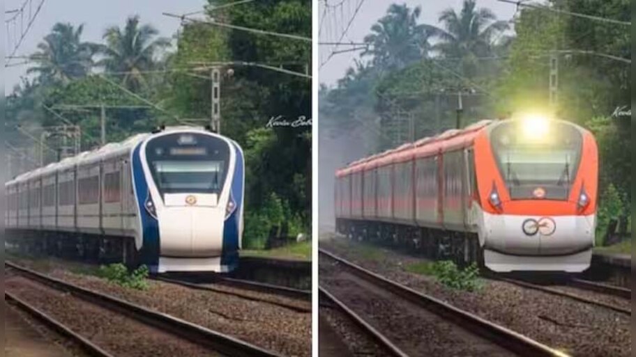 Vande Bharat Express From Kerala: കേരളത്തിലൂടെ പായുന്ന വന്ദേ ഭാരത് എക്‌സ്‌പ്രസിന്‍റെ ആകർഷകമായ ചിത്രങ്ങൾ പങ്കുവച്ച് റെയിൽവേ