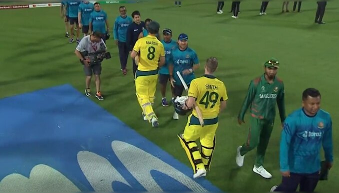 Aus vs Ban: ബംഗ്ലാദേശിന്റെ തലയില്‍ ഇടിത്തീയായി മാര്‍ഷ്; ഓസീസിന് തകര്‍പ്പന്‍ ജയം