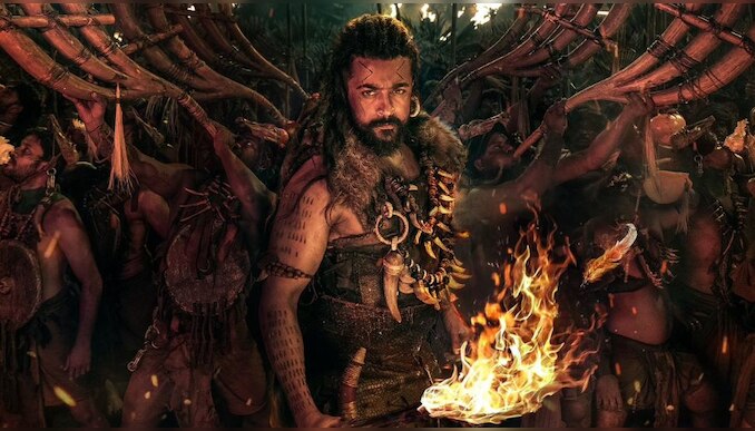 Kanguva Movie : ദീപം കൈയ്യിലേന്തി സൂര്യ; കങ്കുവ പോസ്റ്റർ