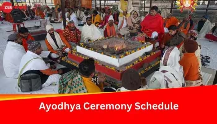 Ayodhya Ram Temple Consecration Ceremony Begins, Check Date-Wise ...