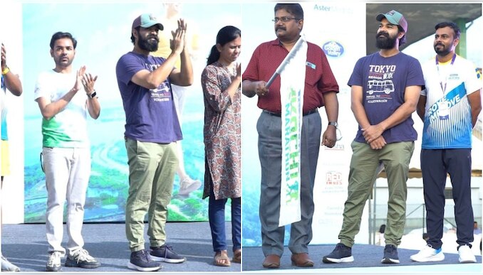 Specially Abled Marathon: സ്പെഷ്യലി ഏബിൾഡ് മാരത്തോൺ; യുവതാരം ഹക്കീം ഷാജഹാൻ ഫ്ലാ​ഗ് ഓഫ് ചെയ്തു