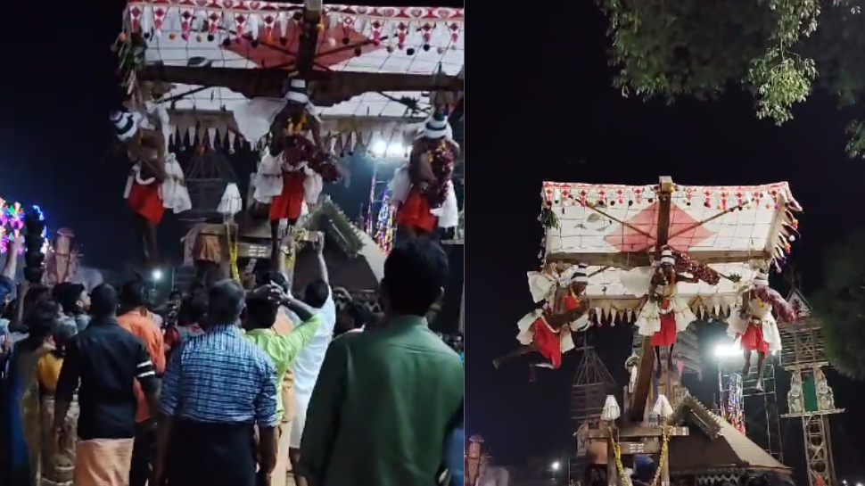 Ezahmkulam Temple Issue: തൂക്ക് വഴിപാടിനിടെ കുഞ്ഞ് താഴെ വീണത്; മാതാവിനേയും ക്ഷേത്ര ഭാരവാഹികളെയും പ്രതികളാക്കി കേസെടുത്തു Ezahmkulam Temple Issue: തൂക്ക് വഴിപാടിനിടെ കുഞ്ഞ് താഴെ വീണത്; മാതാവിനേയും ക്ഷേത്ര ഭാരവാഹികളെയും പ്രതികളാക്കി കേസെടുത്തു