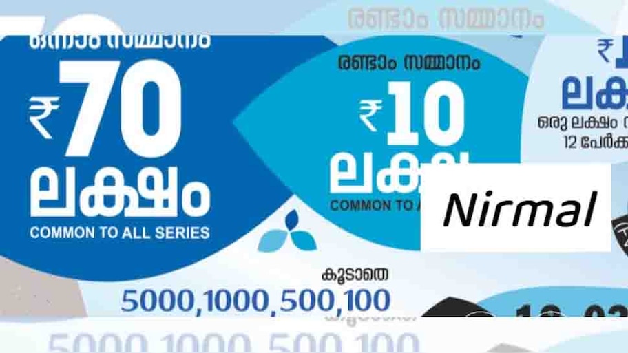 Kerala Lottery Result Today Live : ഇന്നത്തെ ഭാഗ്യവാന്മാർ ഇതാ; നിർമൽ ലോട്ടറി ഫലം