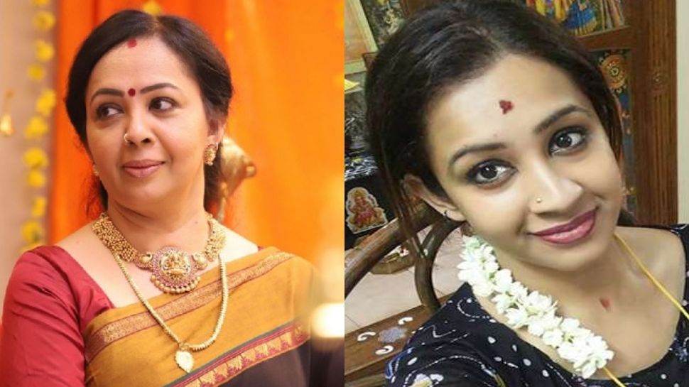 thara kalyan loses her voice daughter sowbhagya shares this reason ...