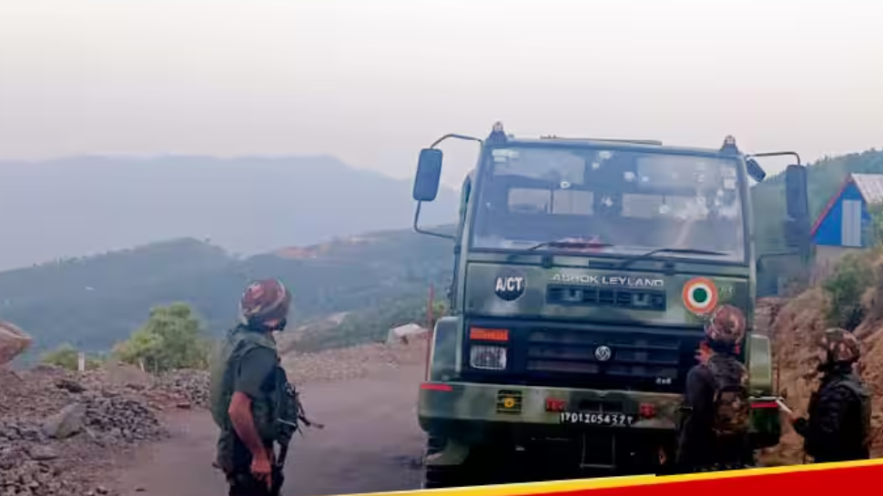 Jammu and Kashmir Terrorists Attack: ജമ്മു കശ്മീരിൽ വ്യോമസേനാ വാഹനവ്യൂഹത്തിന് നേരെ ഭീകരാക്രമണം; ഒരു സൈനികൻ വീരമൃത്യു വരിച്ചു Jammu and Kashmir Terrorists Attack: ജമ്മു കശ്മീരിൽ വ്യോമസേനാ വാഹനവ്യൂഹത്തിന് നേരെ ഭീകരാക്രമണം; ഒരു സൈനികൻ വീരമൃത്യു വരിച്ചു