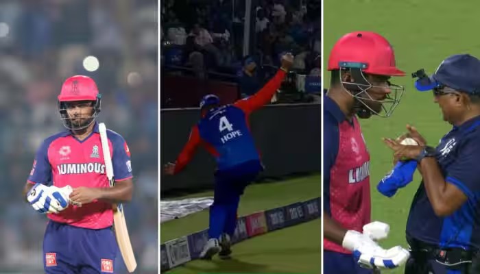 BCCI punishes Sanju Samson: അനീതിയ്ക്ക് പിറകെ സഞ്ജുവിന് പിഴയും; വിവാദ ഔട്ടില് അമ്പയറോട് തര്ക്കിച്ചതിന് 30 ശതമാനം പിഴ BCCI punishes Sanju Samson: അനീതിയ്ക്ക് പിറകെ സഞ്ജുവിന് പിഴയും; വിവാദ ഔട്ടില് അമ്പയറോട് തര്ക്കിച്ചതിന് 30 ശതമാനം പിഴ