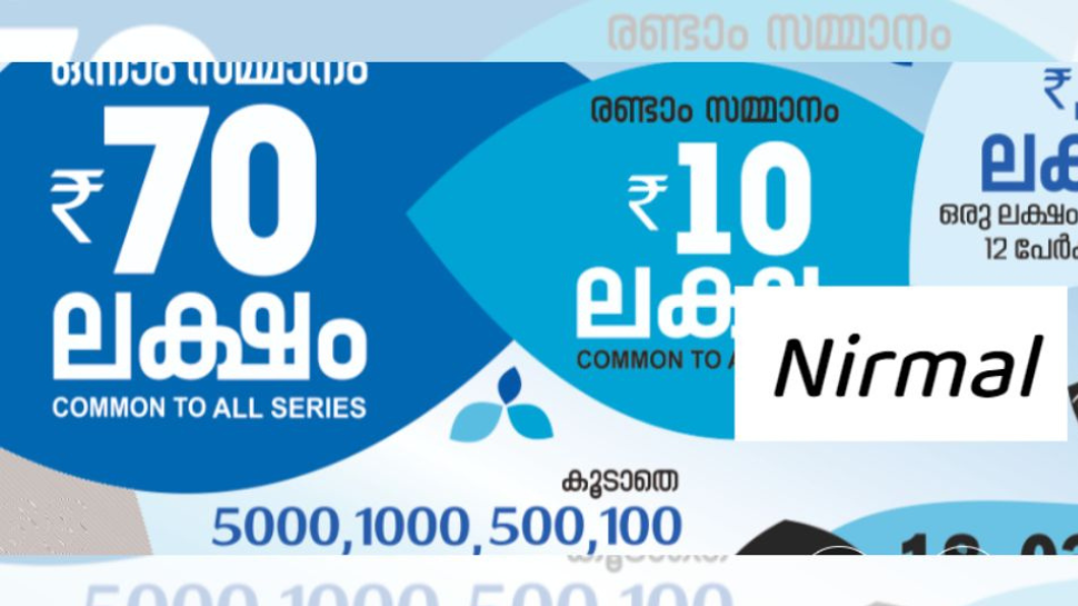 Kerala Lottery Result Today: ഒന്നാം സമ്മാനം നേടിയ ഭാഗ്യശാലി ആര്? നിർമൽ NR 380 ഭാഗ്യക്കുറി ഫലം Kerala Lottery Result Today: ഒന്നാം സമ്മാനം നേടിയ ഭാഗ്യശാലി ആര്? നിർമൽ NR 380 ഭാഗ്യക്കുറി ഫലം