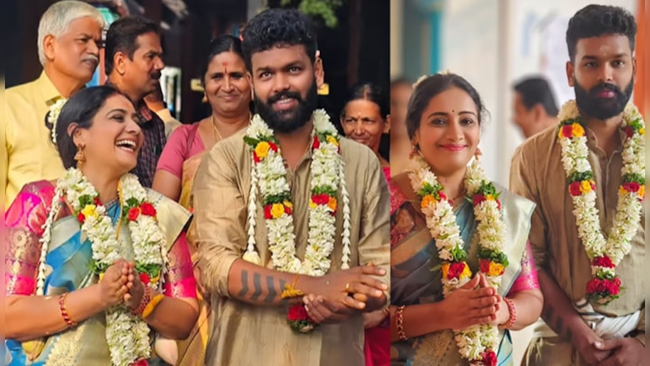 Meera Vasudev Wedding: നടി മീര വാസുദേവ് വിവാഹിതയായി; വരൻ കുടുംബവിളക്ക് ഛായാഗ്രാഹകൻ 