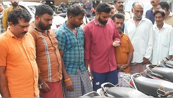 Crime News: അന്തര്‍ സംസ്ഥാന വാഹന മോഷണസംഘം പിടിയില്‍