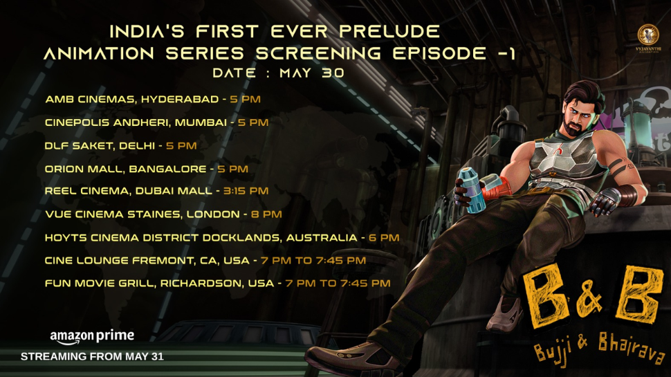 Prabhas Movie Kalki Release: പ്രഭാസ് ചിത്രം 'കൽക്കി 2898AD'; 'ഭുജി ആൻഡ് ഭൈരവ' ഗ്ലിമ്പ്സ് മെയ് 30ന് Prabhas Movie Kalki Release: പ്രഭാസ് ചിത്രം 'കൽക്കി 2898AD'; 'ഭുജി ആൻഡ് ഭൈരവ' ഗ്ലിമ്പ്സ് മെയ് 30ന്