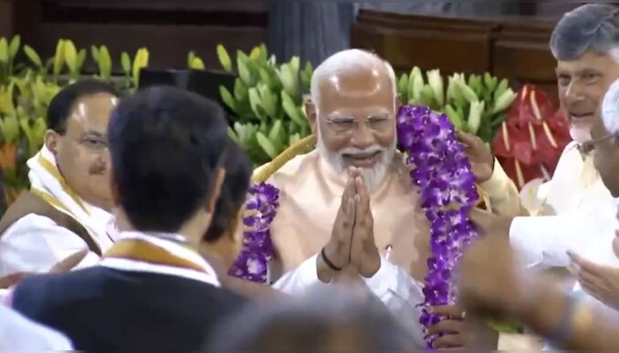 Narendra Modi: മോദി തന്നെ പ്രധാനമന്ത്രി; എന്‍ഡിഎ നേതാവായി നിര്‍ദ്ദേശിച്ച് രാജ്‌നാഥ് സിംഗ് 